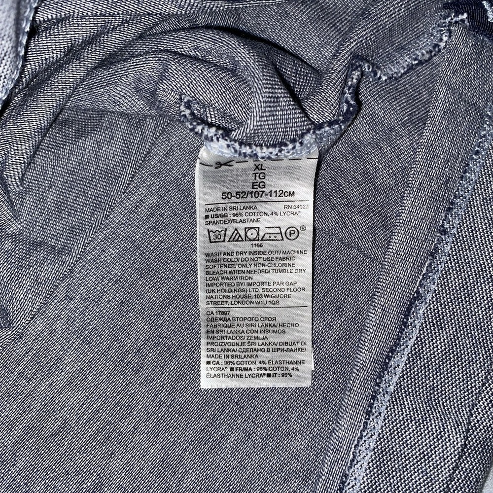 Banana Republic Mens XL Gray Navy Performance Pique Short‎ Sleeve Polo Shirt - Picture 7 of 12